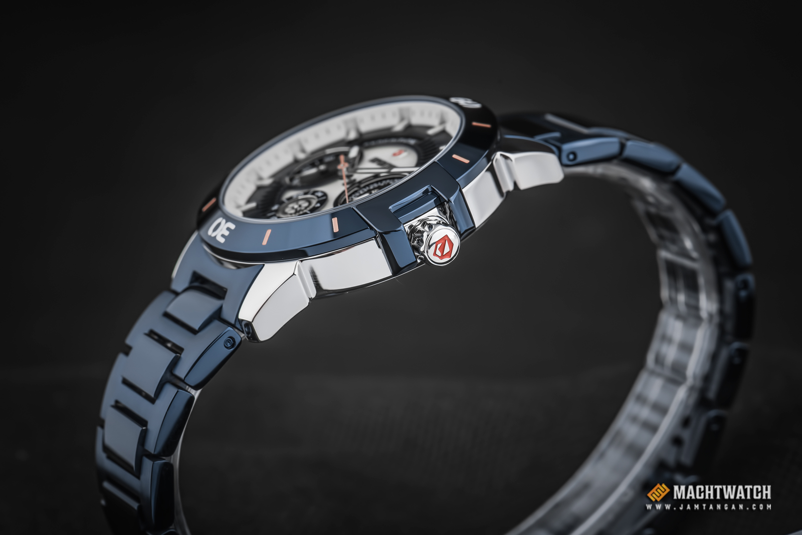 Expedition E 6758 BF BTUBU Ladies Blue Dial Blue Stainless Steel Strap Machtwatch